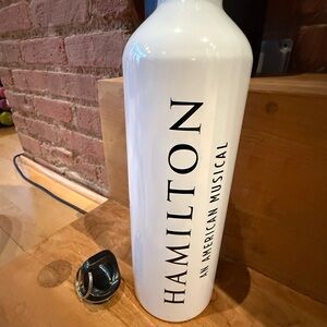 Hamilton White Thermos Bottle